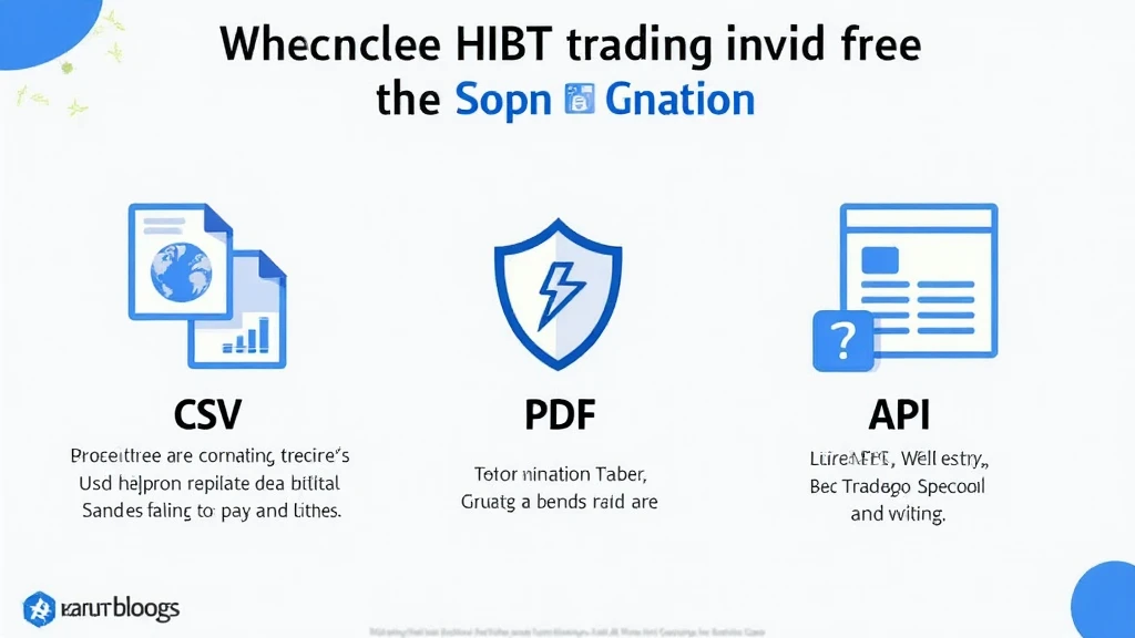 HIBT's Bitcoin trading history data export options
