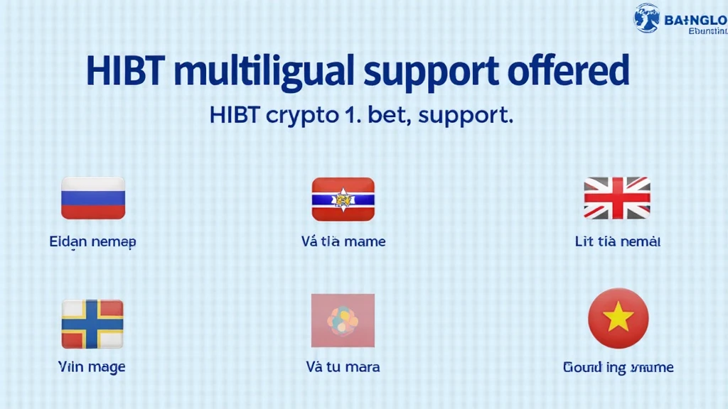 HIBT crypto exchange customer support languages