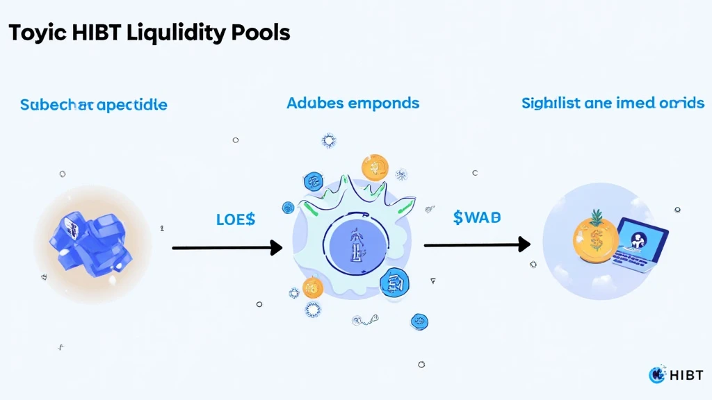 HIBT crypto liquidity pools