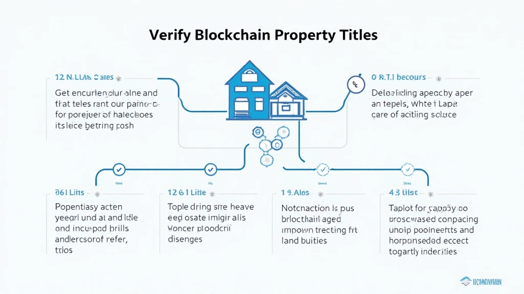 How to verify blockchain property titles