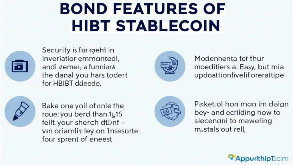 HIBT stablecoin bond features