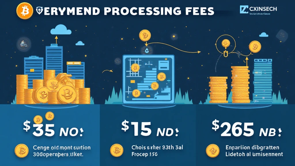 Bitcoin payment processing fees